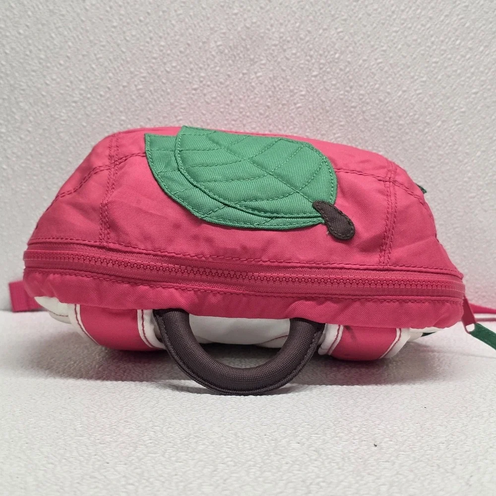 Baby Gap Pink Green Apple Backpack Bag